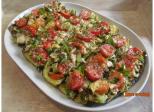 Courgettes farcies à la méditerranéenne - Recette en vidéo