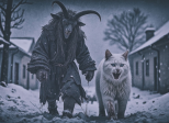 Krampus et le Jólakötturinn