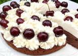 Gâteau au chocolat façon Forêt Noire - Recette en vidéo