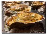 Huîtres chaudes gratinées au cidre
