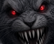 Le lapin gris d’Halloween