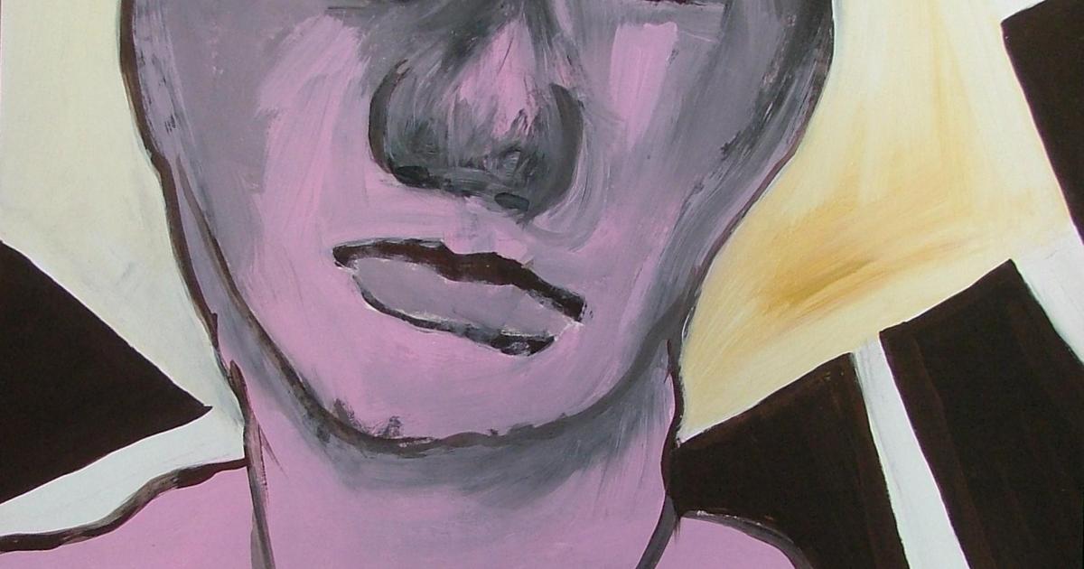 galeries des masques - Comme un coup de poing - peinture au fil du temps - 1995