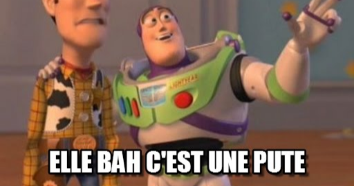 Pour le français la femme est une pute