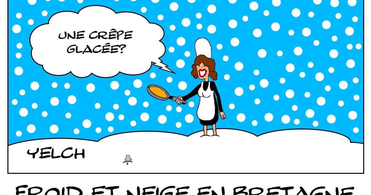 La Bretagne sous la neige