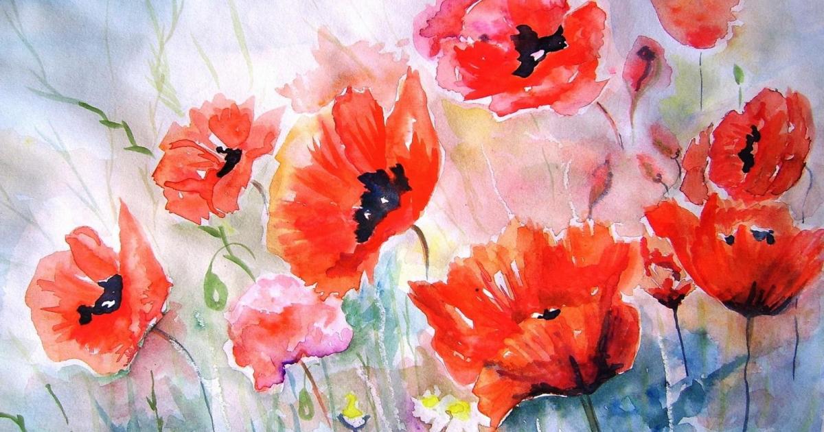 La fillette aux coquelicots