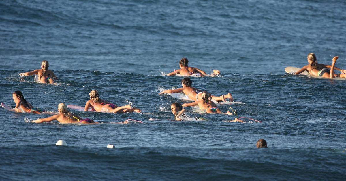 LE SURF FEMININ : UN SUJET HOULEUX