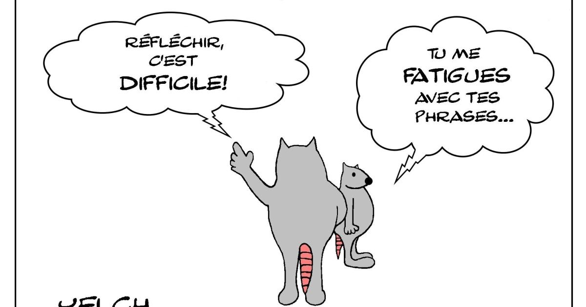 réfléchir c'est difficile...