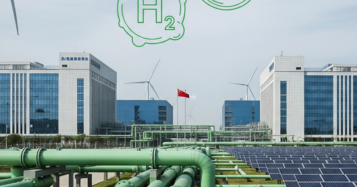 China’s Envision Energy Launches the World’s Largest Green Hydrogen and Ammonia Plant