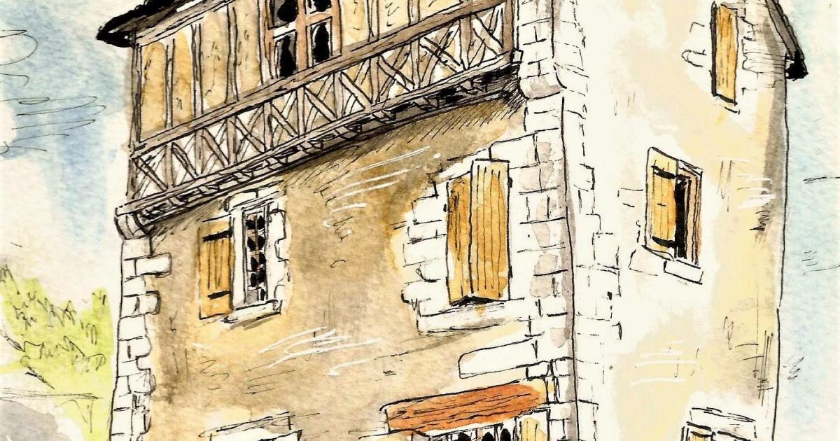 Maison à colombages - Grignols en Dordogne