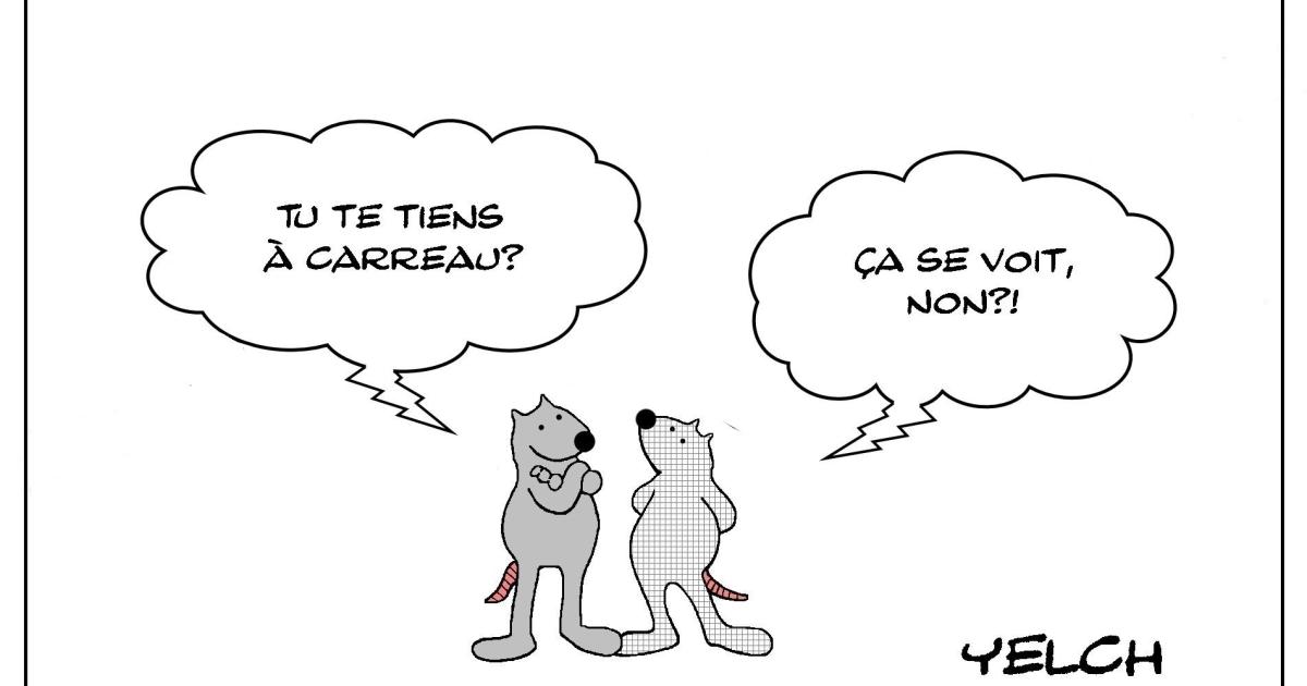 Le rat qui se tenait à carreau