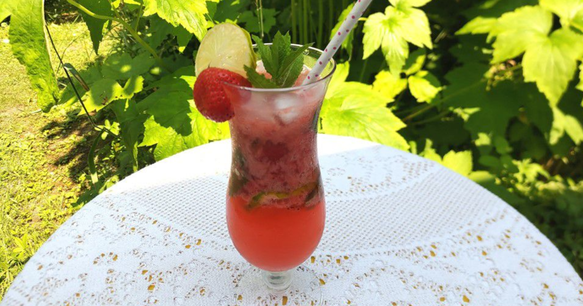 Mojito aux fraises - Recette en vidéo