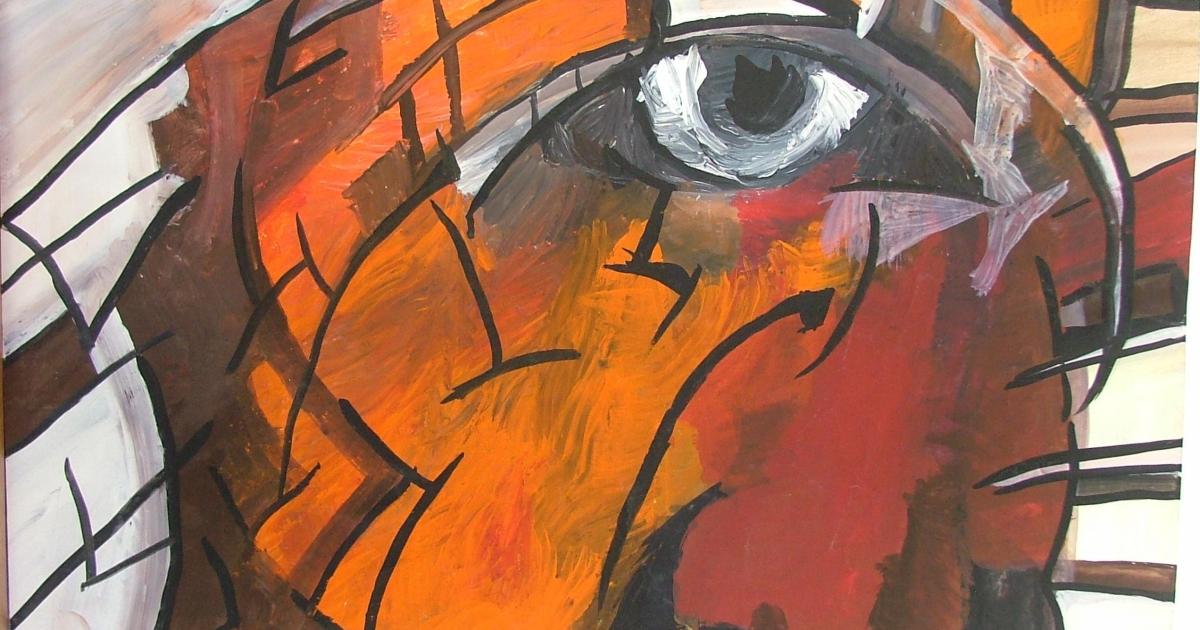 Peintures au fil du temps - La prunelle blanche - 1990