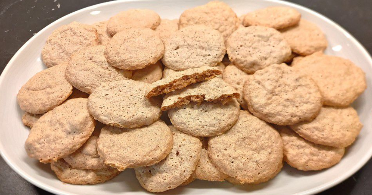 Macarons allemands aux noisettes (sans gluten) - Recette en vidéo