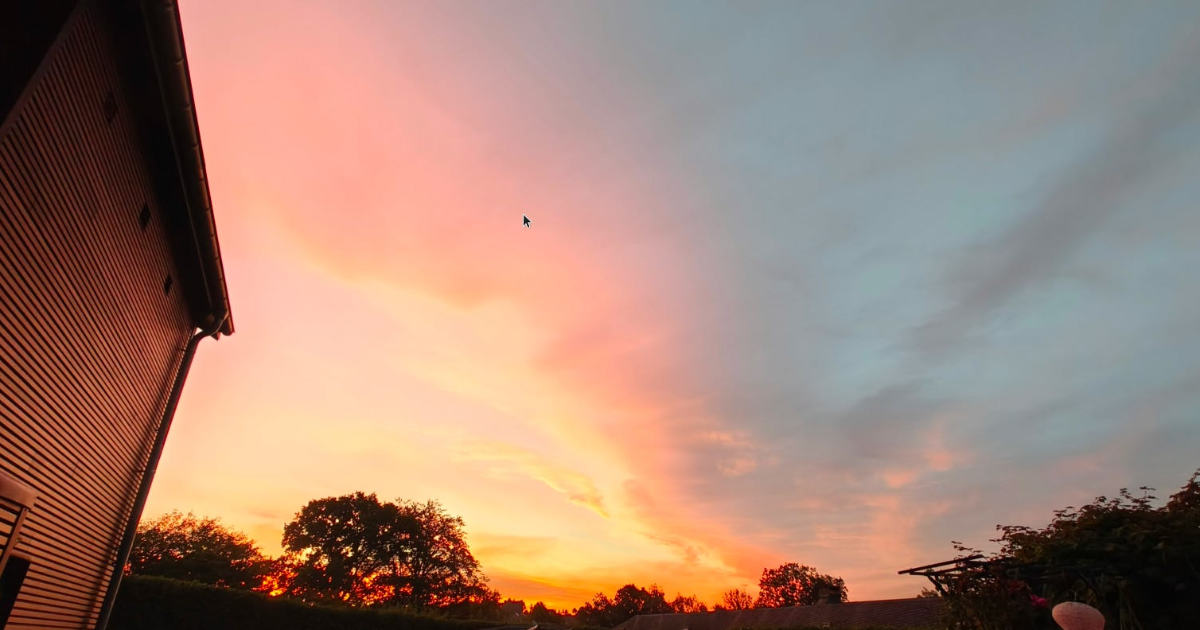 Le ciel qui rassure les enfants !