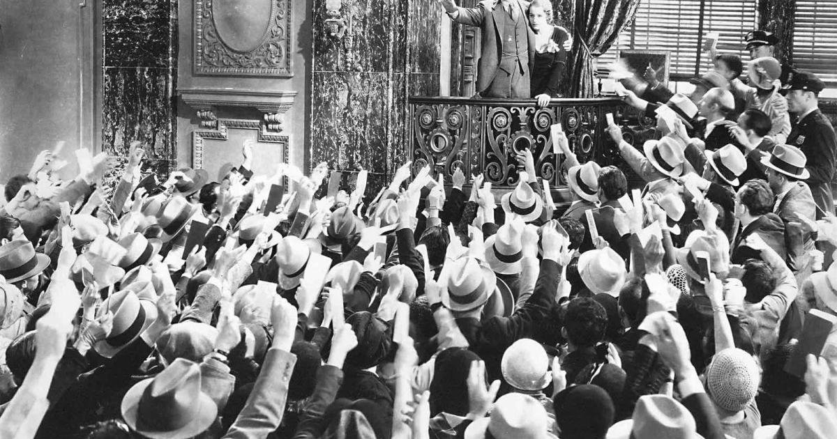 La Ruée (American Madness, Frank Capra, 1932)