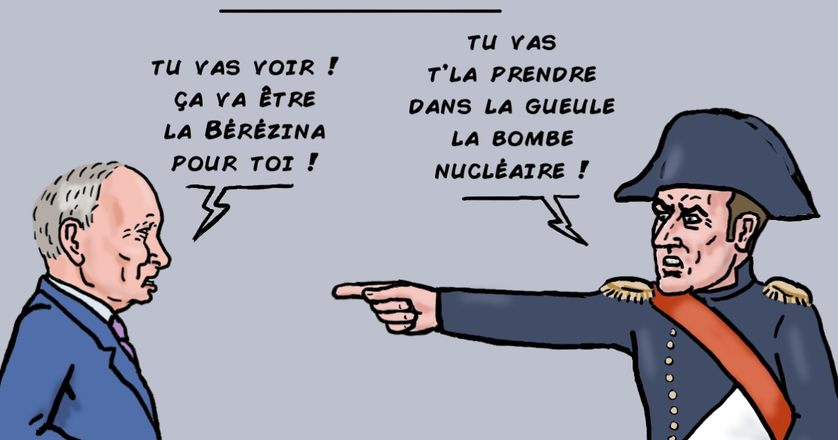 Macron, le Napoléon de Poutine
