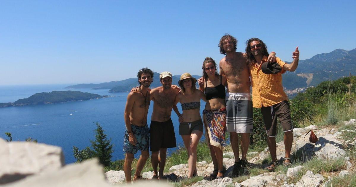 En petite communauté au Monténégro