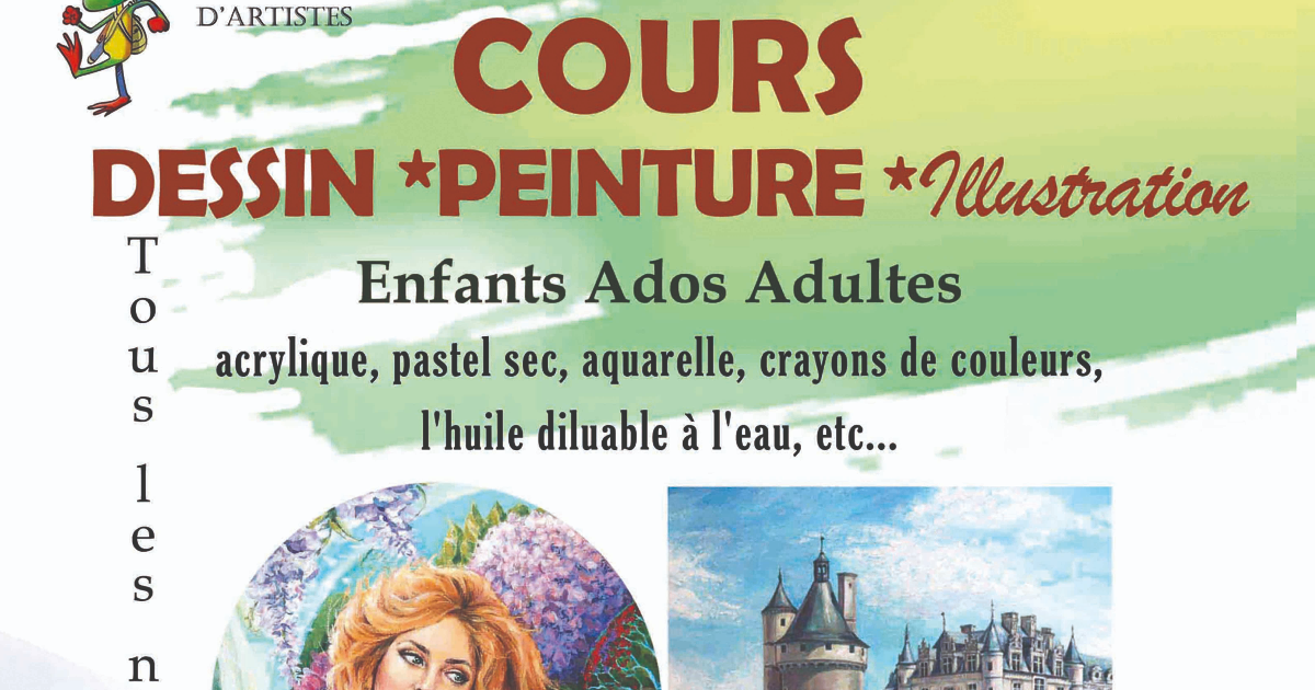 Cours de Dessin , de Peinture et d'Illustration