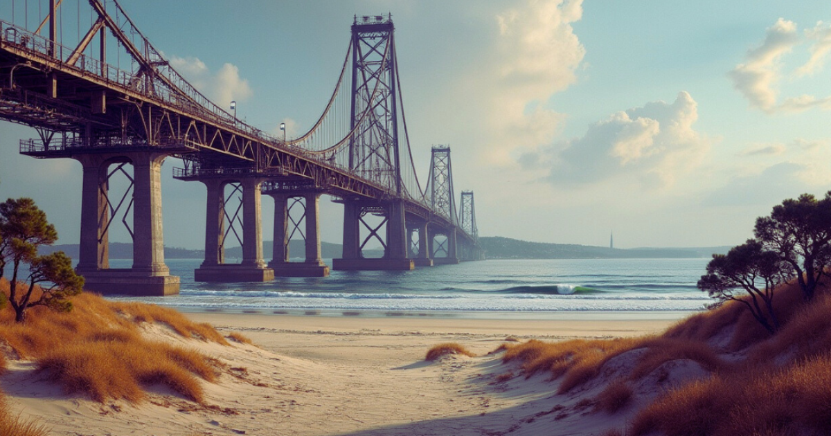 La fille de l'autre côté du pont