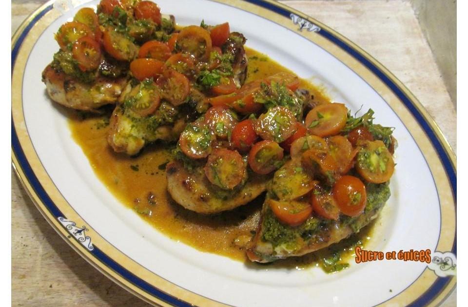 Blancs de poulet Margherita