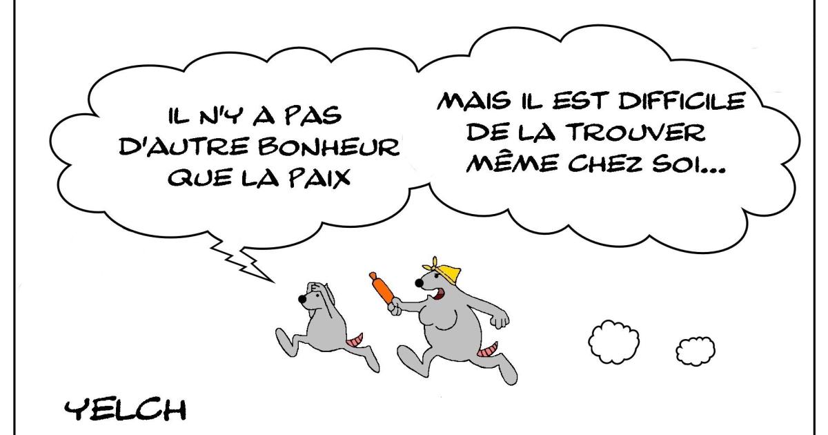 Le rat qui cherchait la paix et avait du mal à la trouver