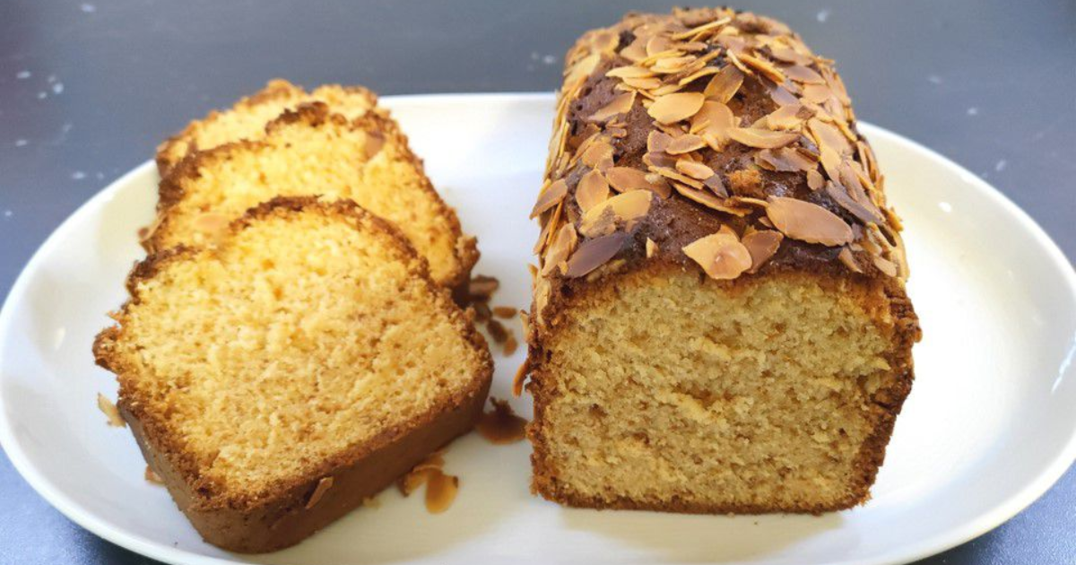 Cake à la pâte d'amande 
