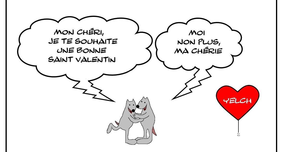 Bonne Saint Valentin à vous non plus!