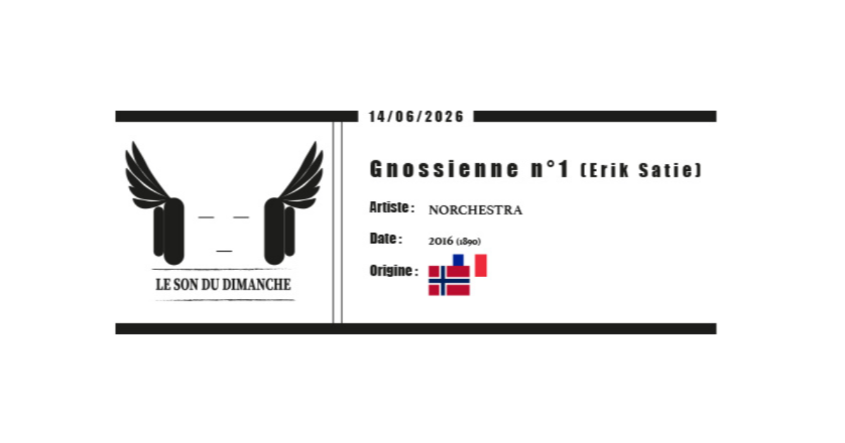 GNOSSIENNE N°1 (Erik Satie) - Norchestra
