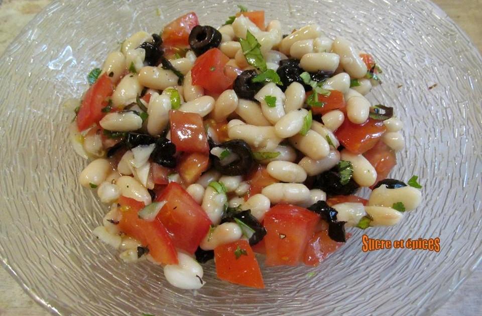 Salade de haricots blancs