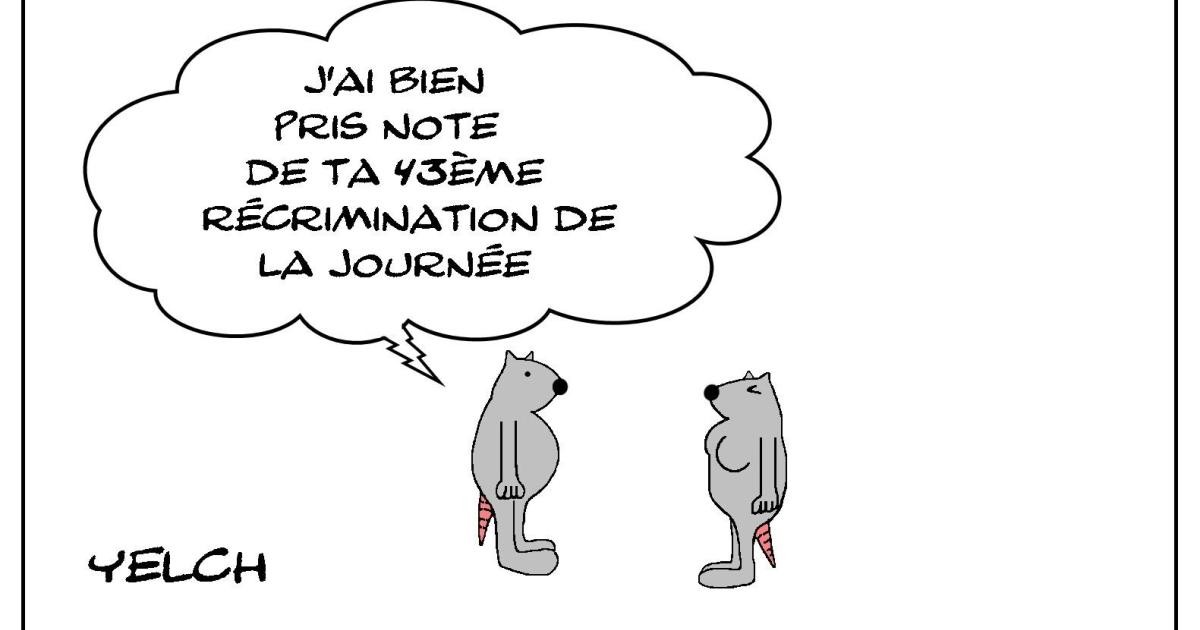 Récriminations et couple 