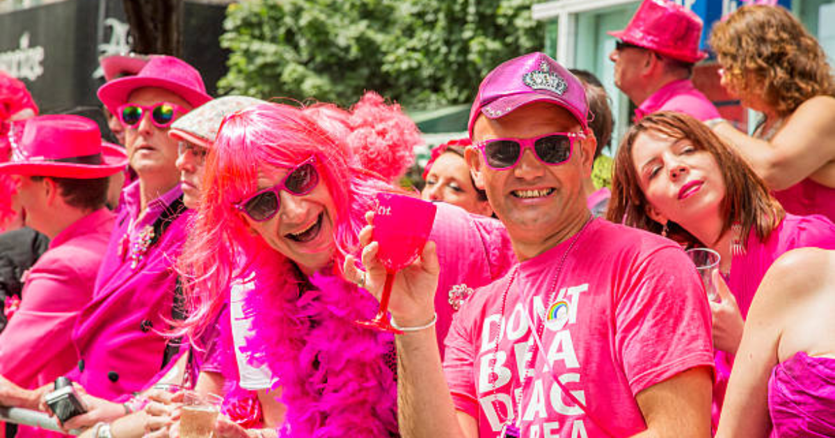 La couleur rose