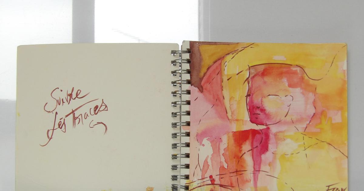 Carnets Dessins jeux de couleurs et d'ombres - 2018 - Suivre les traces.