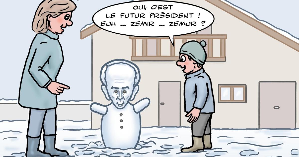 Eric Zemmour, le super bonhomme de neige