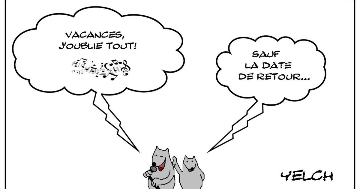 L'amnésie presque totale des vacances