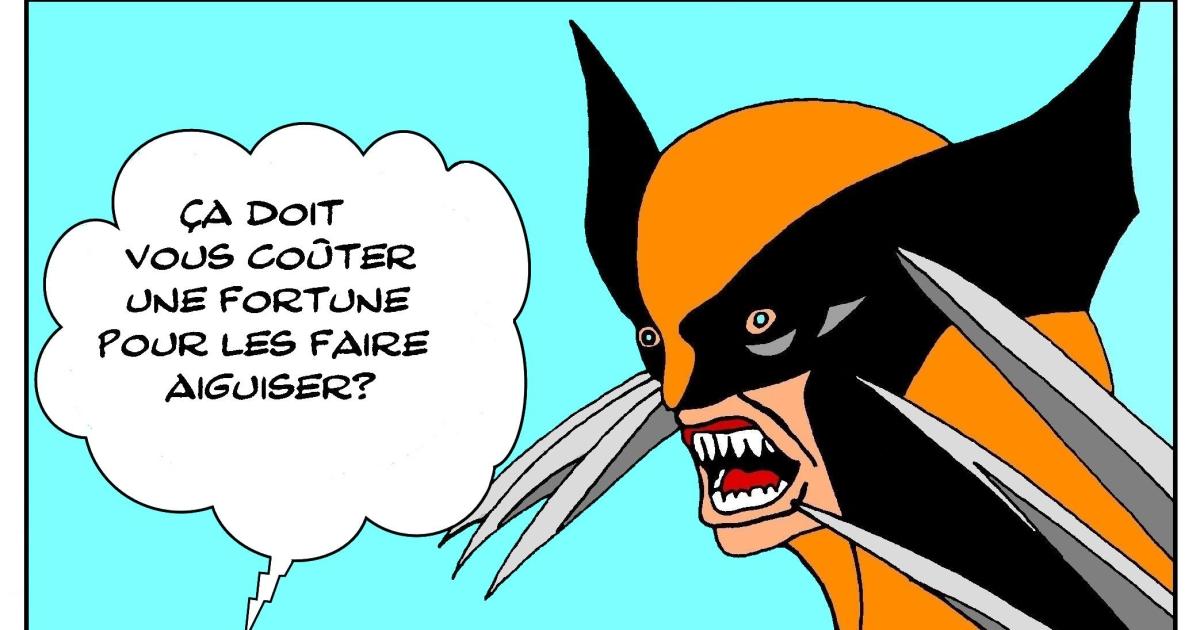 Wolverine , le rat et le rémouleur