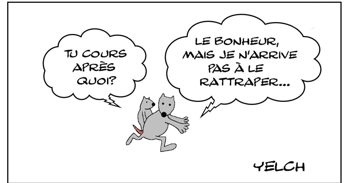 Courir après le bonheur