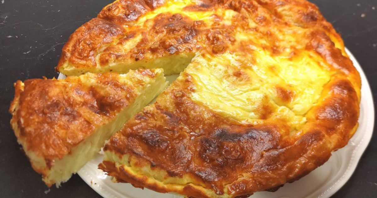 Tarte gratinée au fromage frais et à la pâte filo - Recette en vidéo