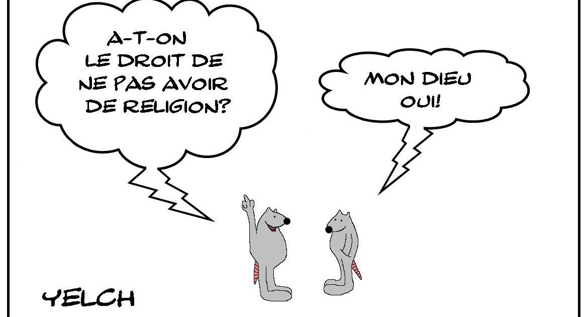 A-t-on le droit de ne pas avoir de religion?