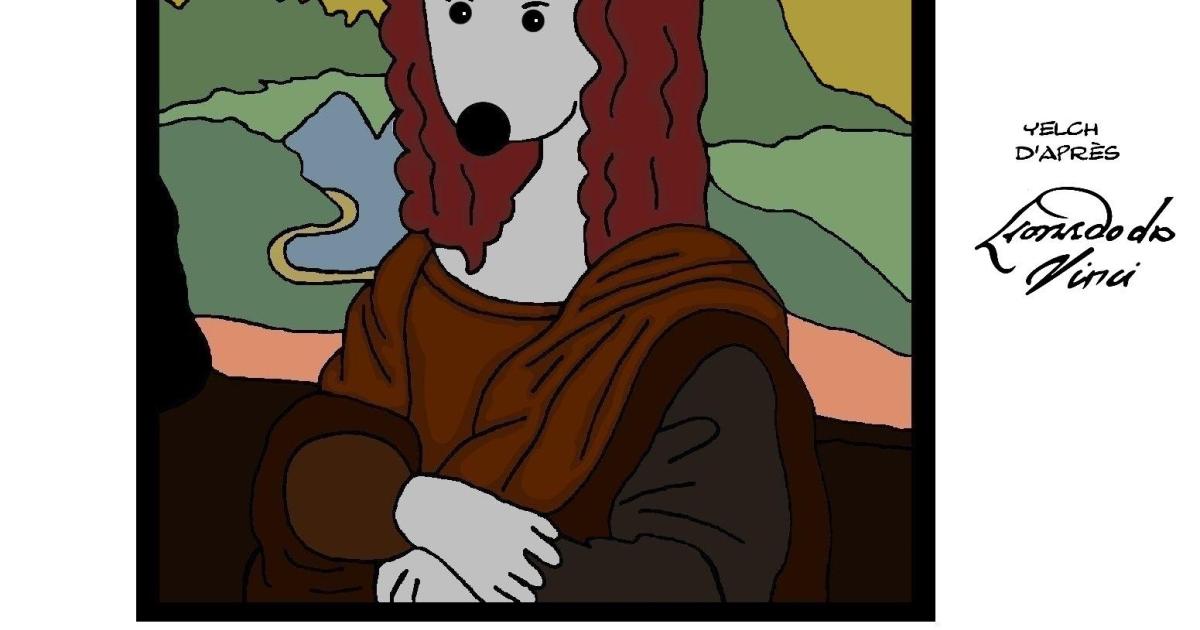 les tableaux des rats : La Joconde