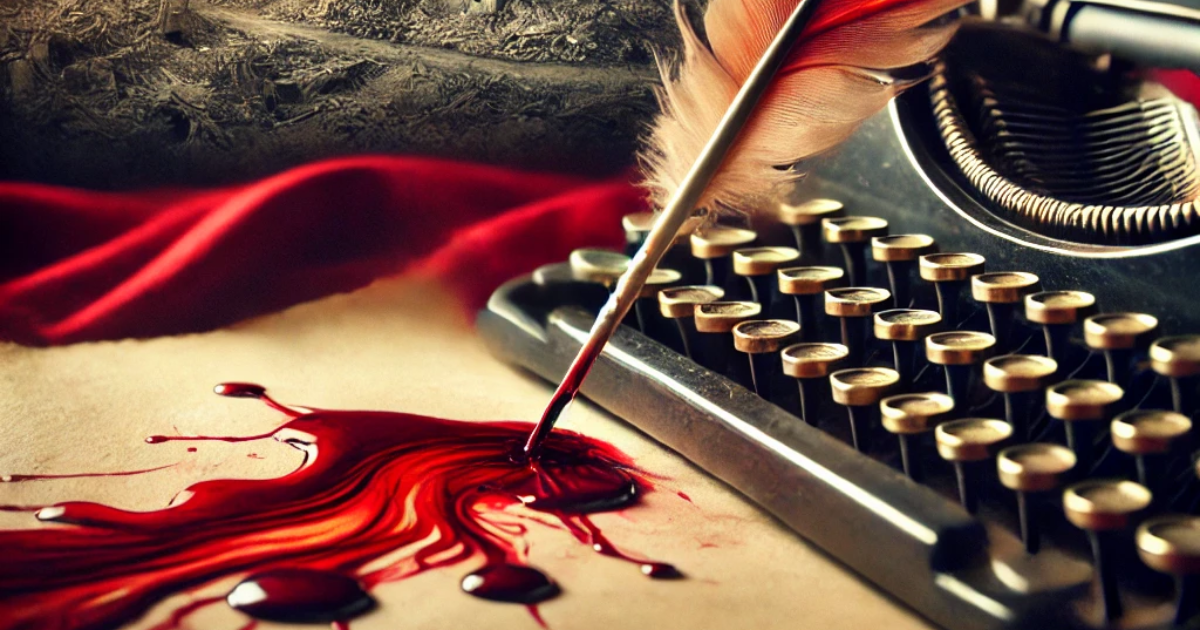 A l’encre de mon sang