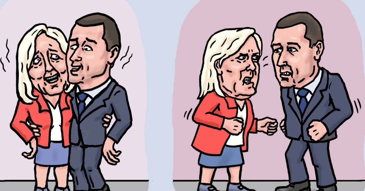 Le Pen - Bardella : duo ou duel !