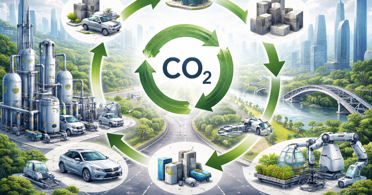 L’industrie du carbone : le CO2 est la molécule du 21e siècle, comme le pétrole fut celle du 20e