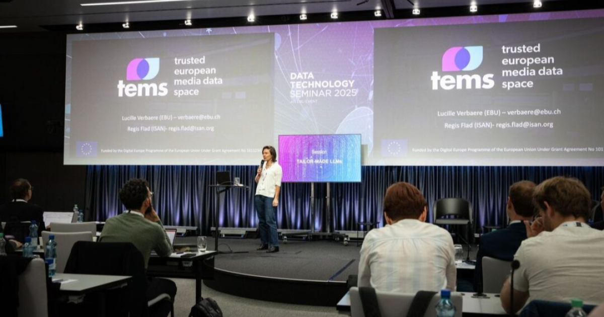 TEMS at DTS 2025: Exploring Data and AI in Media