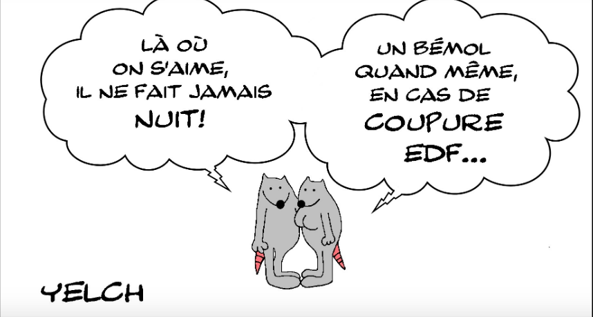 L'AMOUR LA LUMIERE ET EDF