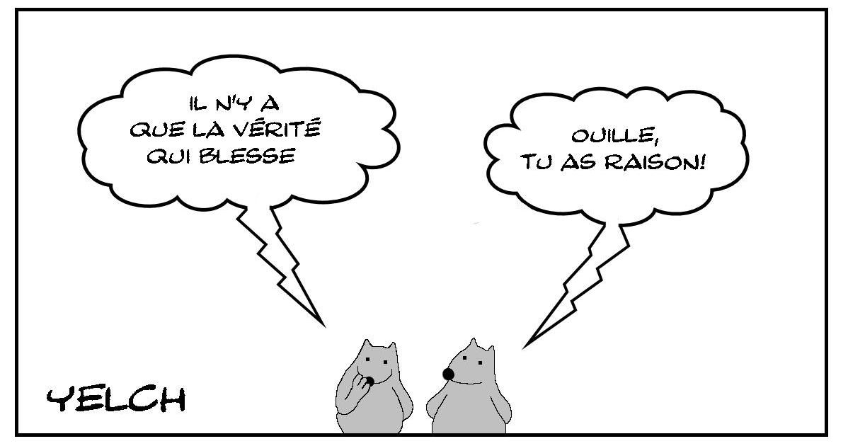 Ouille , la vérité!