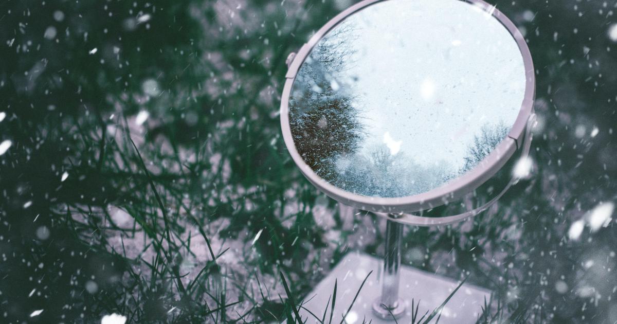 Miroir de glace
