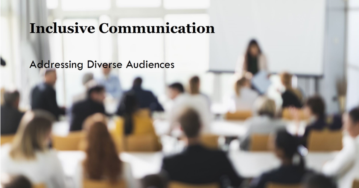 How to Respond to the Concerns of Diverse Audiences