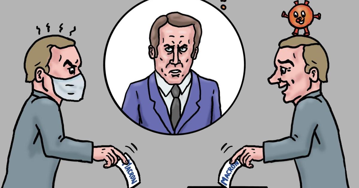 Macron prépare son discours