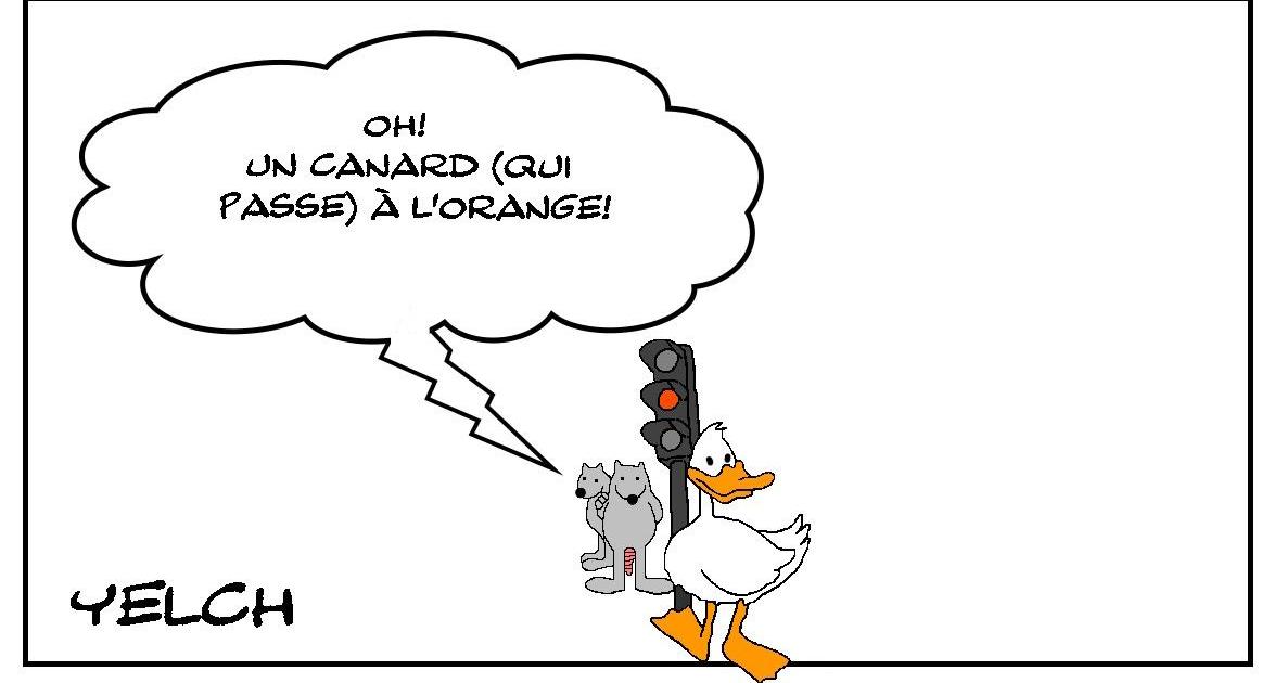 Canard à l'orange