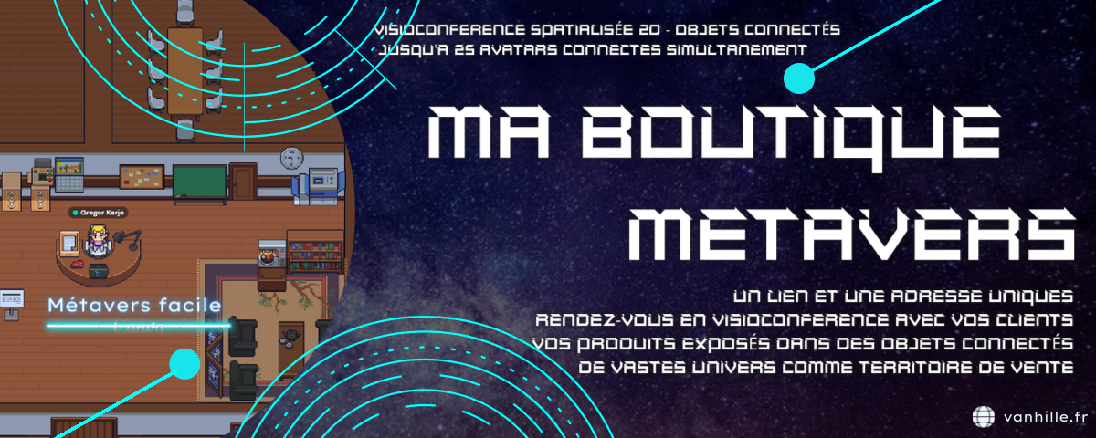 Mon nouveau service : Ma Boutique Métavers
